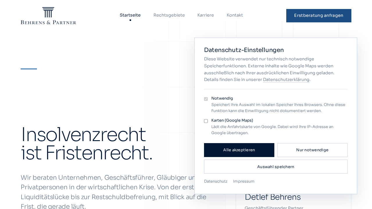 Screenshot von behrens-partner.com