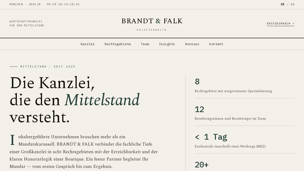Screenshot von brandtfalk.com
