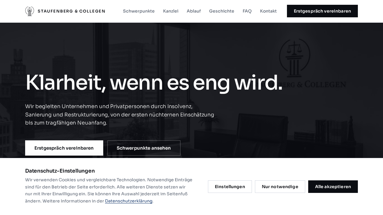 Screenshot von staufenberg-collegen.de